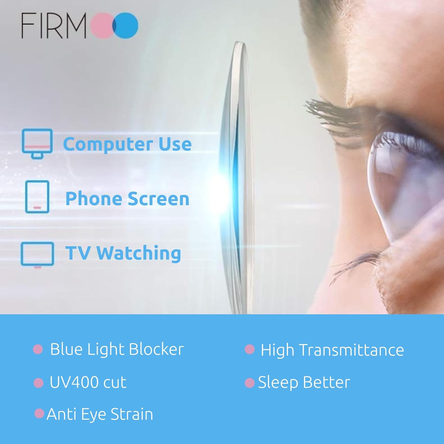 Firmoo Blue Light Blocking Reading Glasses for Women Men, Anti-Reflective UV400 Round Vintage Computer Glasses - Image 6