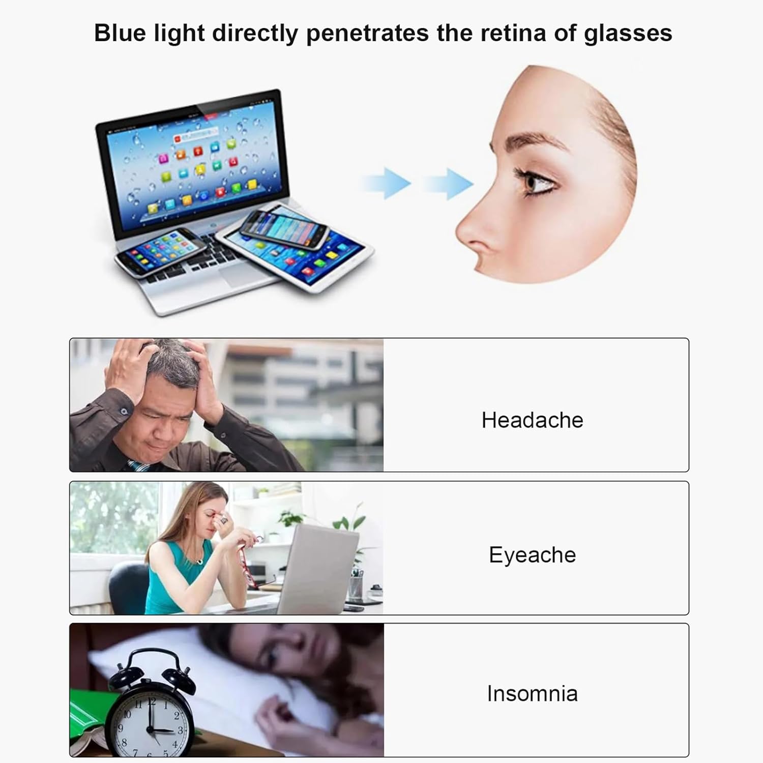 Blue Light Blocking Glasses Retro Hexagonal Metal Frame Gaming Glasses Anti Glare Glasses - Image 6