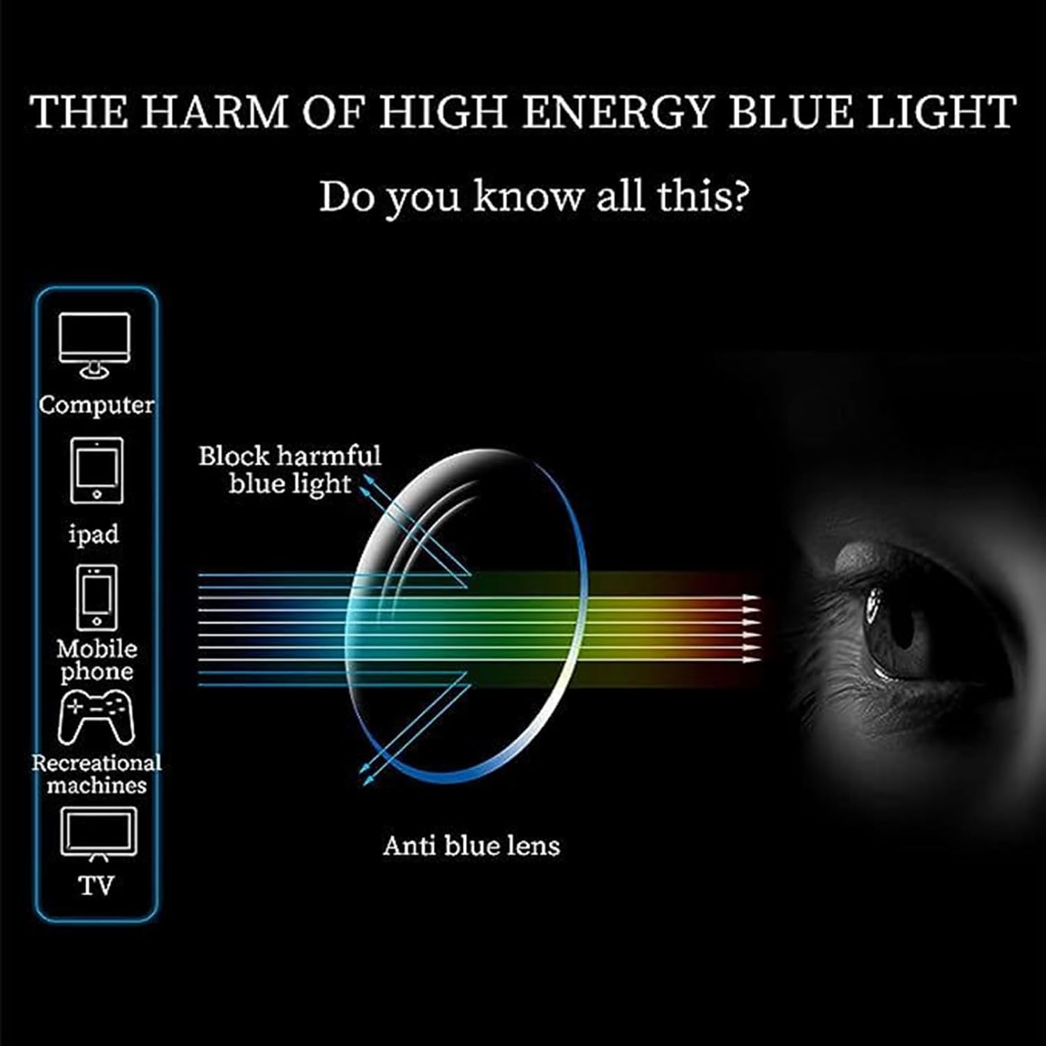 LJCZKA Square Blue Light Blocking Glasses for Women Men Chunky Thick Frame Glasses Anti Eyestrain Headache Computer Gaming Eyeglasses - Image 9