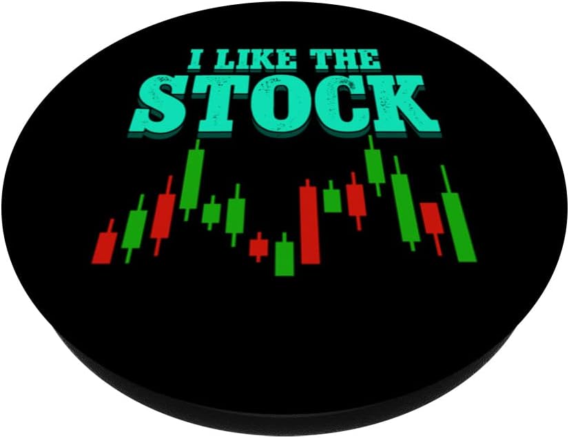 I Like The Stock Trader Investor Crypto Forex PopSockets Swappable PopGrip - Image 2