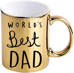 Gold Worlds Best Dad Mug – Su...