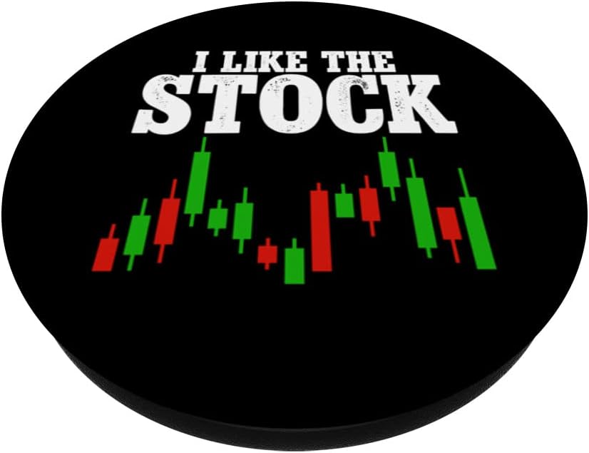 I Like The Stock Trader Investor Crypto Forex PopSockets Swappable PopGrip - Image 2