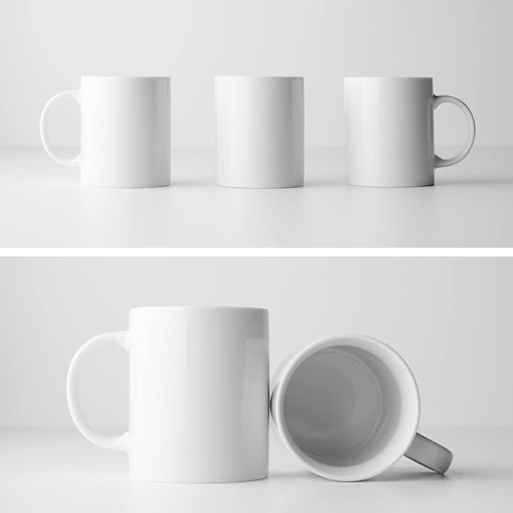 Signzworld Sublimation Mugs 11oz Blank Plain White Small Handle Coffee Mug with Smash Proof Boxes 36 Pack - Image 6