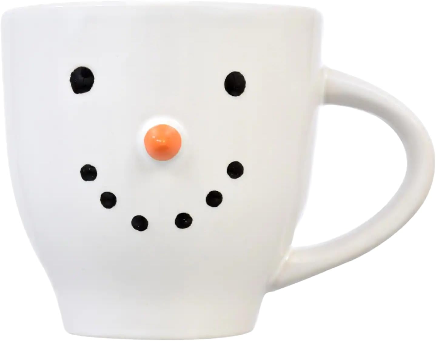 Charmed By Dragons Adorable Large Coffee Mug and Trader Joe's Hot Cocoa Stirring Spoon Boxed Gift Set (Snowman) - Image 3