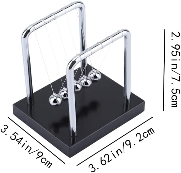 Desk Gadgets Desk Toy Interesting Physics Ball of Office Decoration - Image 2