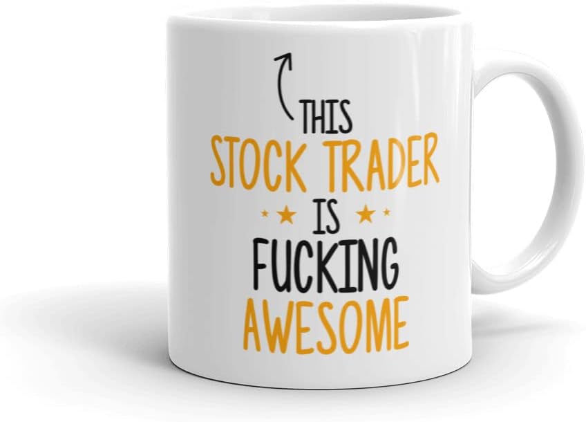 This Stock Trader is Fucking Awesome-Rude Stock Trader Mug-Mugs for Stock Trader-Awesome Stock Trader Gift-Unique Stock Trader Gift-Mugs - Image 2