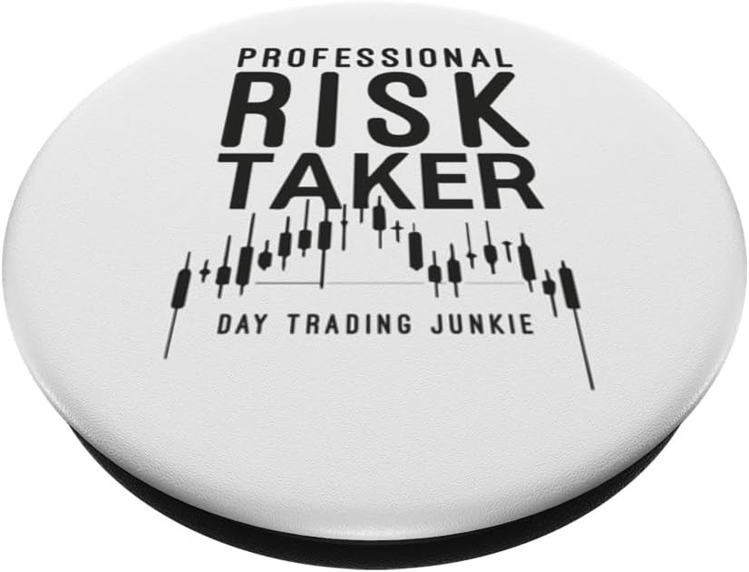 Professional Risk Taker - Forex, Day Trader, Trading PopSockets Swappable PopGrip - Image 2