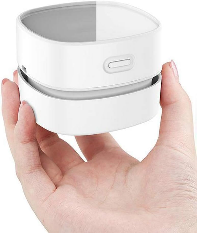 GuDoQi Desktop Vacuum Cleaner, USB Rechargeable Table Dust Sweeper, 90 Minutes Runtime, 360° Rotatable Cordless Dust Cleaner for Home, School, Office, Keyboard - Image 6