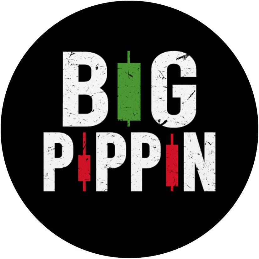 Big Pippin | Funny Forex Market Day Trader Gift PopSockets PopGrip: Swappable Grip for Phones & Tablets - Image 3