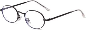 Oval Blue Light Blocking Glasses fo...