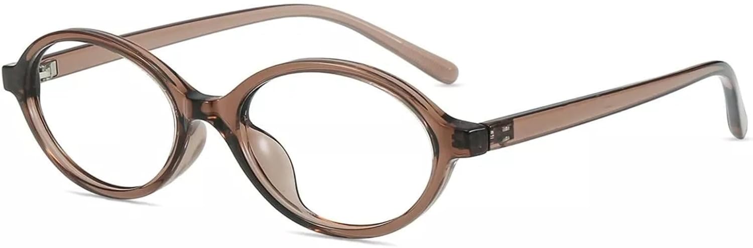 Firmoo Oval Blue Light Blocking Glasses Computer Gaming Eyeglasses Bluelight Glasses for Women/Men, DS52040