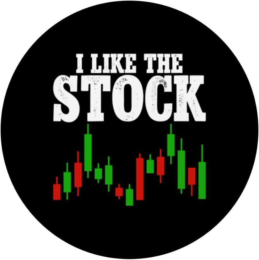 I Like The Stock Trader Investor Crypto Forex PopSockets Swappable PopGrip - Image 3