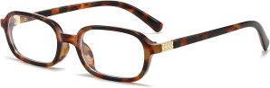 Retro Rectangle Glasses for Women M...