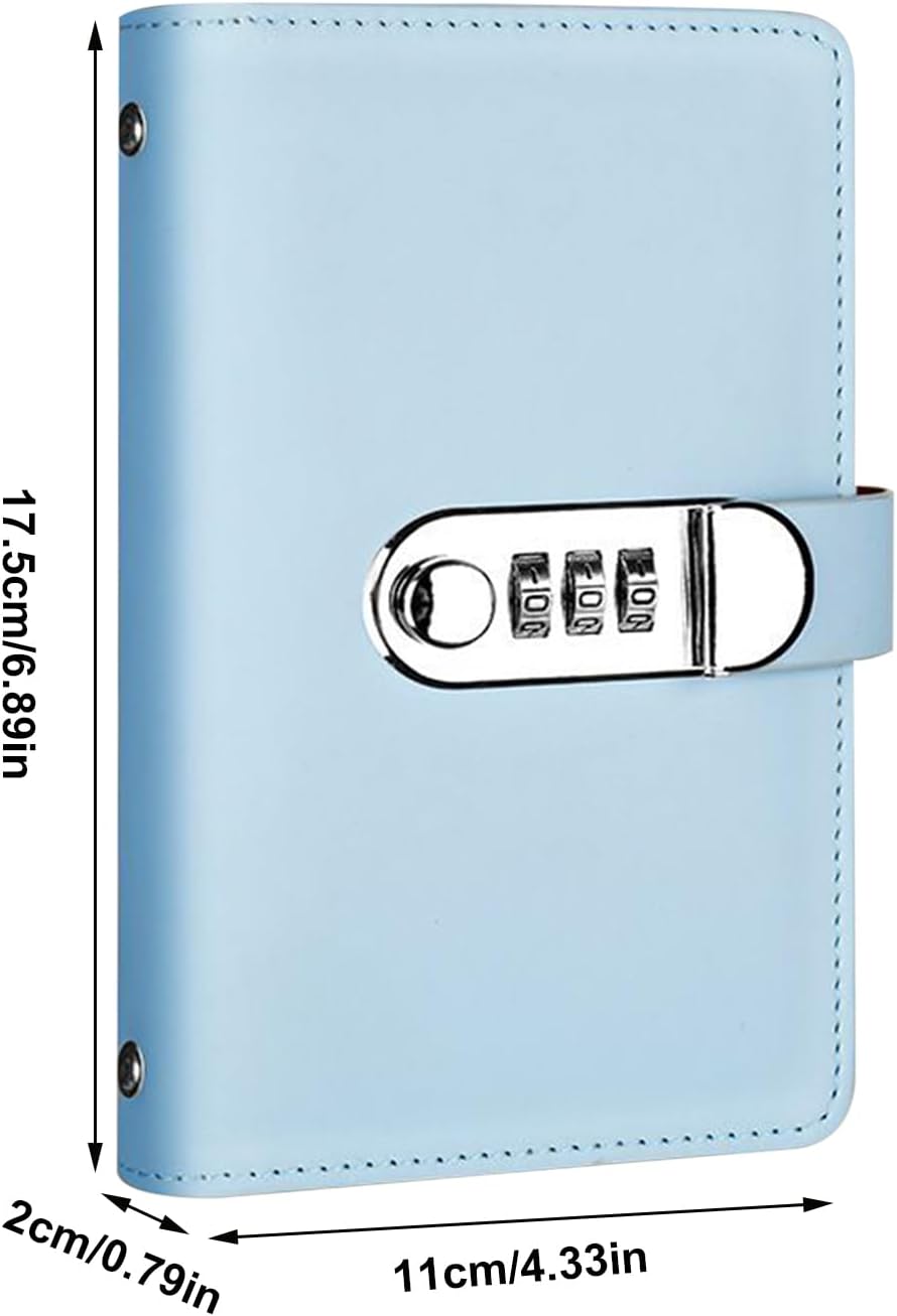 Saving Money Book - with Lock 100 Envelopes A6 Planner - Savings Binder Money Challenge Book | for Budget Financial Expense Kids Adults Home Apartment Dorm Office School Travel - Image 5