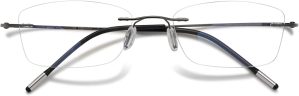 VEVESMUNDO Titanium Rimless Reading...