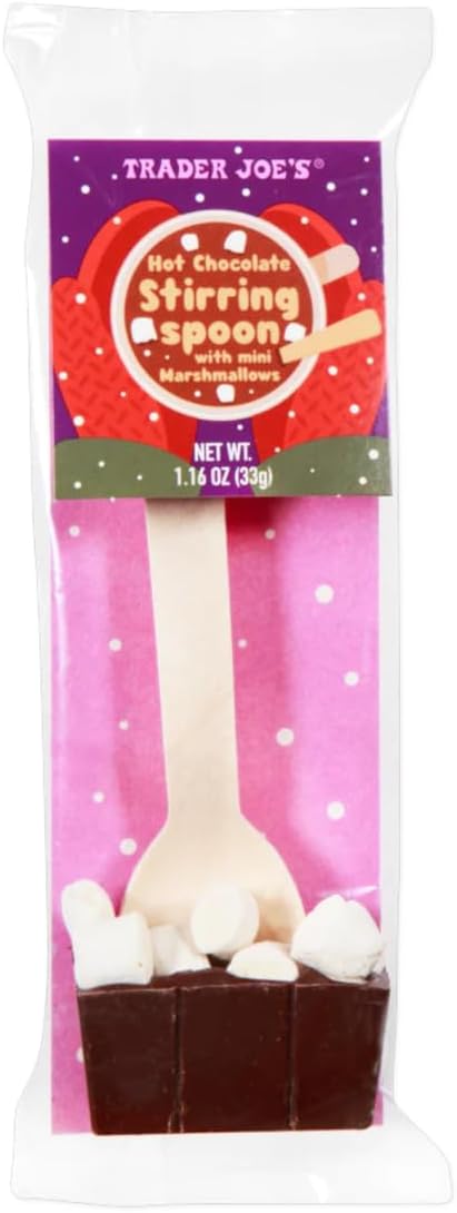 Charmed By Dragons Adorable Large Coffee Mug and Trader Joe's Hot Cocoa Stirring Spoon Boxed Gift Set (Snowman) - Image 4