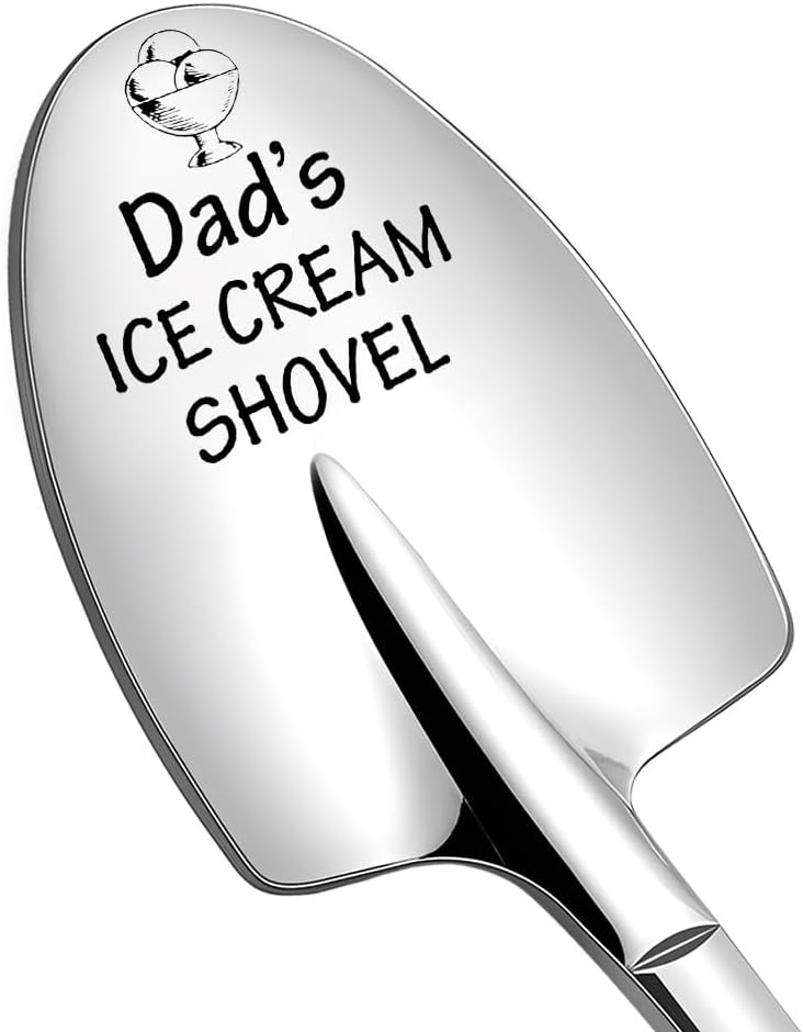 Dad Fathers Day Birthday Gifts for Daddy Dad's Ice Cream Scoop for Daddy Stepdad Gifts from Son Daughter Father Retiremet Gift for Dad Best Husband Wedding Anniversary Present Ideas