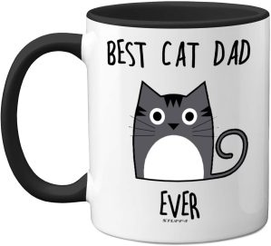 Stuff4 Best Cat Dad Ever Mug, Gifts...