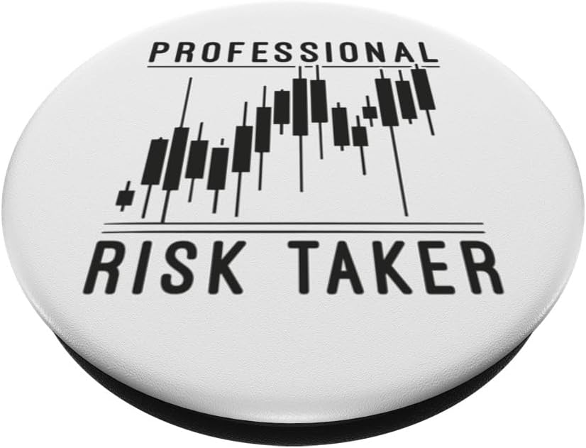 Professional Risk Taker - Forex, Day Trader, Trading PopSockets Swappable PopGrip - Image 2