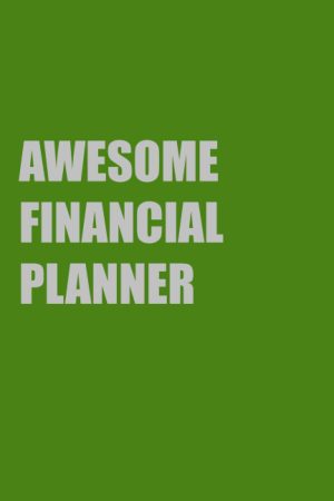 Awesome Financial Planner: Lined Jo...