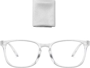 Clear Anti-Blue Light Glass, Unisex...
