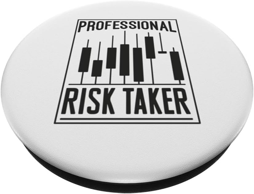 Professional Risk Taker - Forex, Day Trader, Trading PopSockets Swappable PopGrip - Image 2
