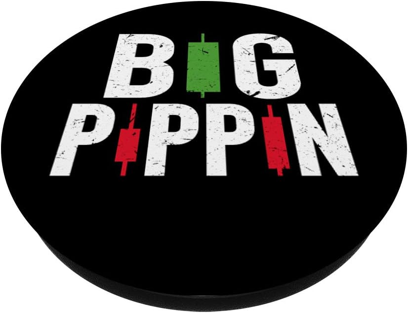 Big Pippin | Funny Forex Market Day Trader Gift PopSockets PopGrip: Swappable Grip for Phones & Tablets - Image 2