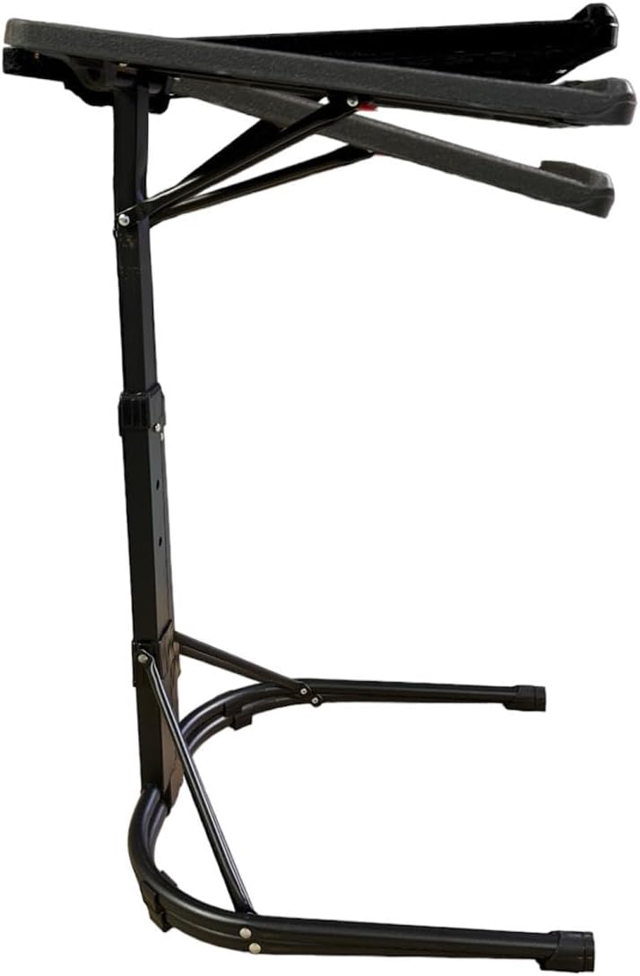 Folding Laptop Table | Adjustable Height & Tilt | Portable Desk for Bed, Sofa, Couch | Multi-Functional Laptop Stand | Ergonomic TV Tray, Standing Desk, Work from Home Table(Black) - Image 3