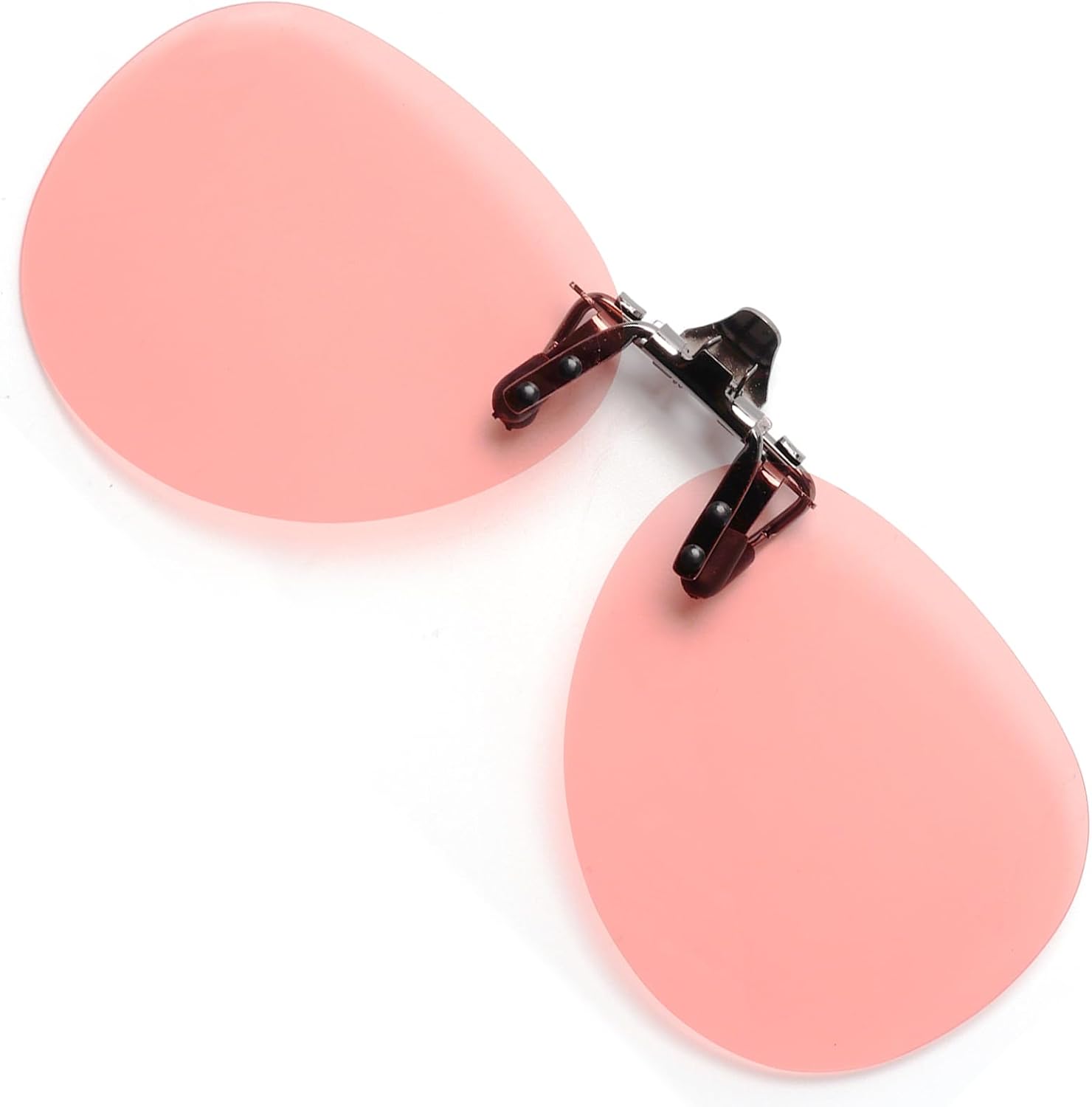 VANANA Rose Tinted Migraine Glasses - Clip-On Light Sensitivity Glasses for Fluorescent LED & Computer Screens - Blue Light Filter Lenses