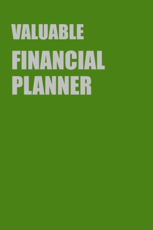 Valuable Financial Planner: Lined J...