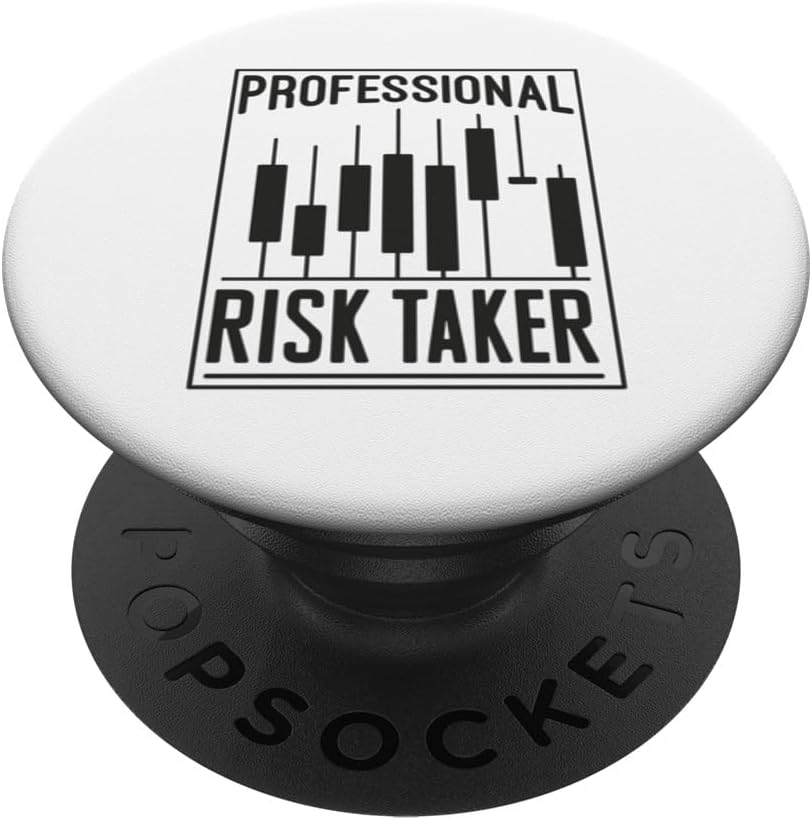 Professional Risk Taker - Forex, Day Trader, Trading PopSockets Swappable PopGrip