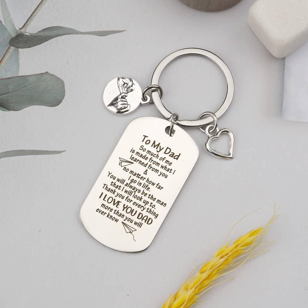 Hoosmoon Dad Gifts: Keyring, Birthday & Father's Day Presents for Dad Who Has Everything - Image 3