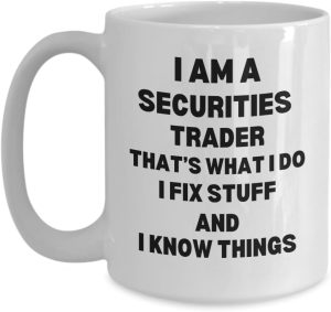 Coffee Mug, Securities Trader Perso...