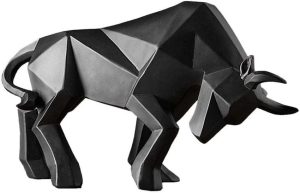 Bull Statue, 14 inches Resin Bulls ...