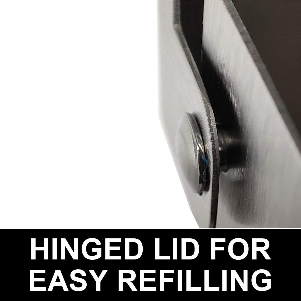 Smoker Box for BBQ Grill Wood Chips -Smoker Grill Accessories - Charcoal & Gas Barbecue Meat Smoking with Hinged Lid - Best Grilling Accessories & Utensils Gift for Dad - Image 6