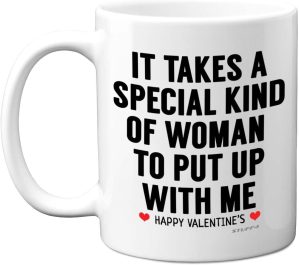 Valentines Mug for Her, Funny Quote...