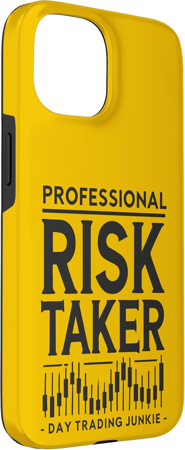 iPhone 15 Professional Risk Taker - Funny Forex, Day Trader, Trading Case - Image 3