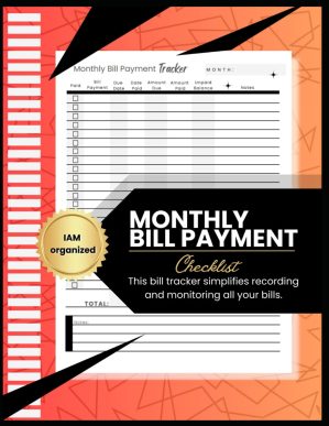 Bill Tracker with Monthly Bill Orga...