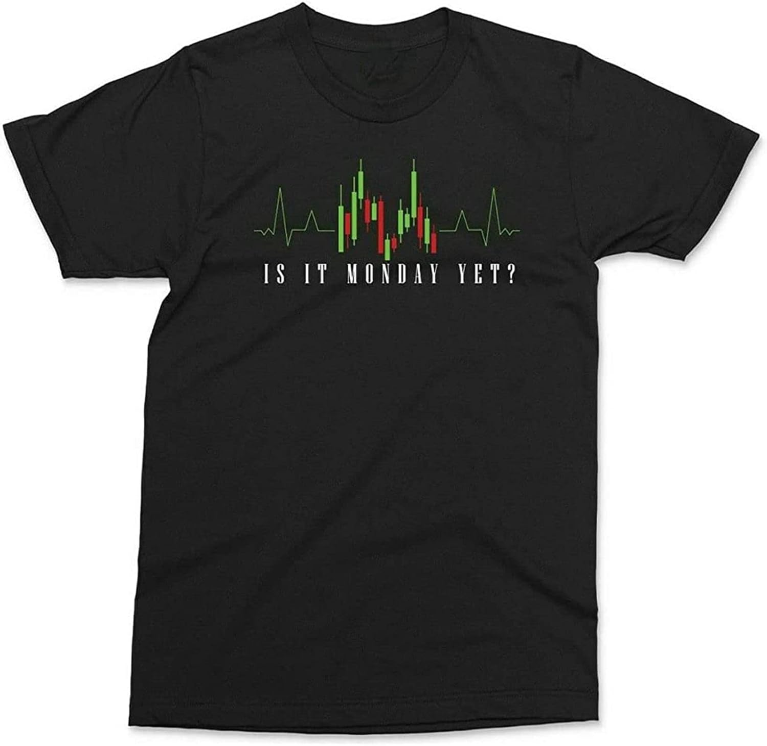 Funny Forex Stock Trading T-Shirt Gift for Day Trader Stock Investor Gift Black M