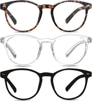 3 Pairs Blue Light Blocking Glasses...
