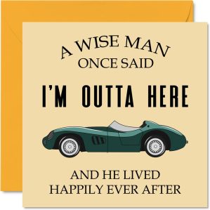 Retirement Card for Men Him –...