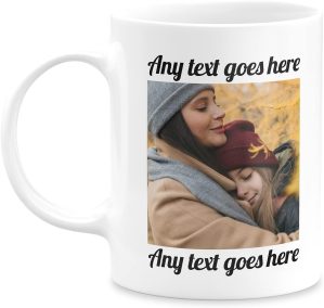 Hippowarehouse Personalised Mug Tex...