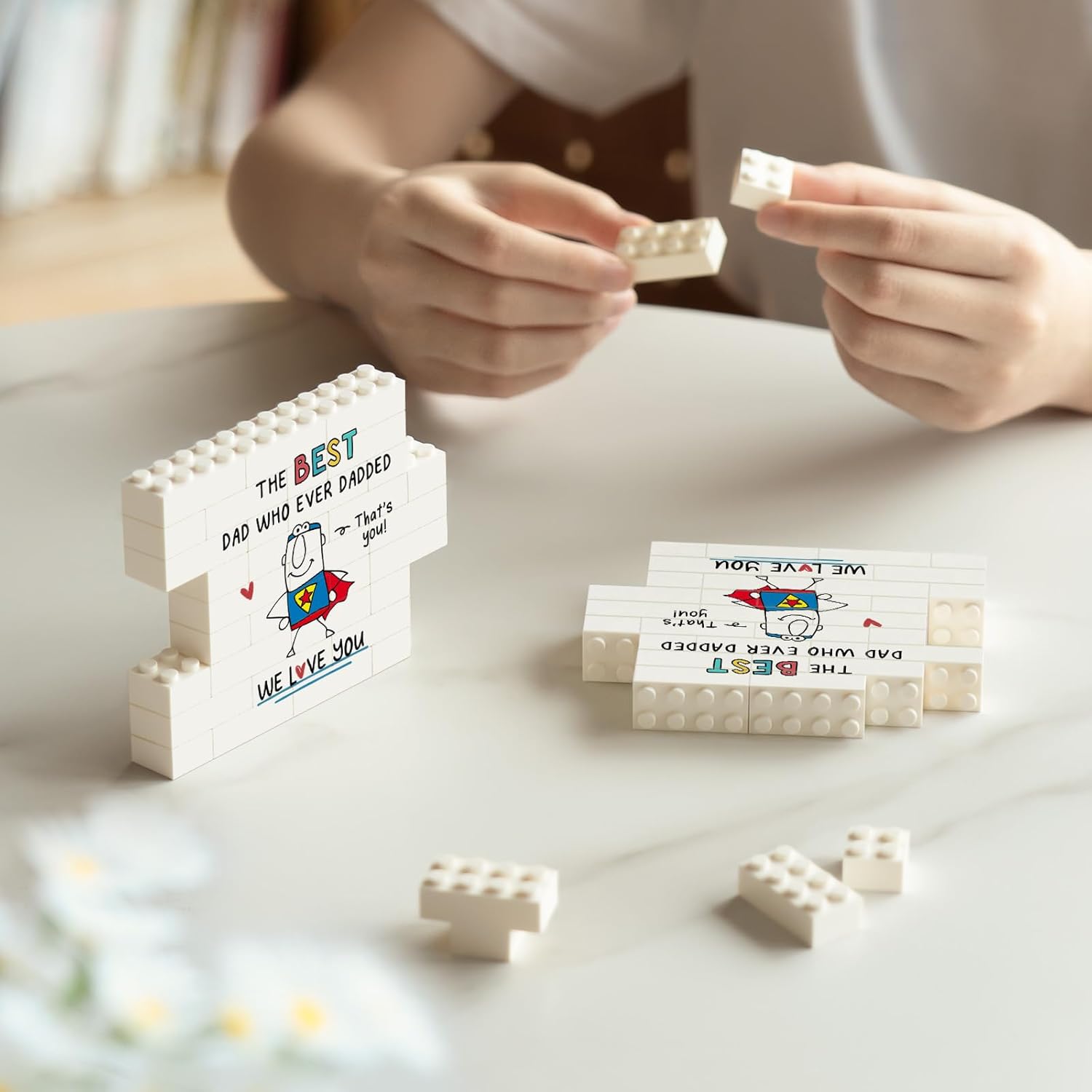 Dad Birthday Gifts - Daddy Plaque, Funny Dad Gifts for Dads Birthday Valentines Father Day Christmas, Ideas, Unique Daddy Card for Papa - Image 5