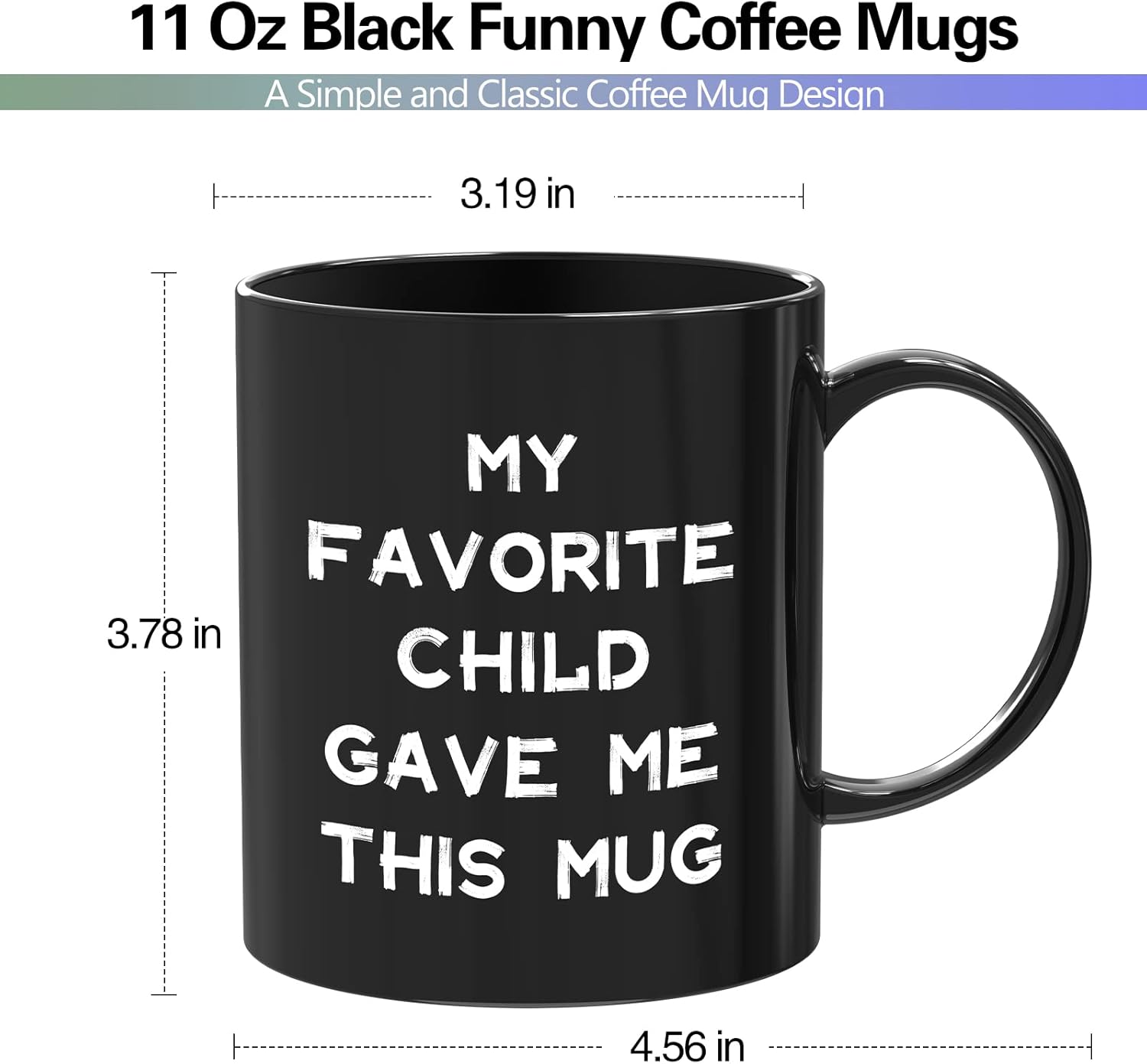 OEAGO Gifts for Mum Dad, 330ml Ceramics Coffee Cup,Dad Birthday Gifts for Mum Grandpa Grandma,Presents for Husband Wife on Mothers Day Fathers Day Christmas - Image 3