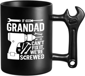 LOZACHE Funny Coffee Mug for Granda...