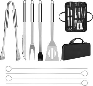 BBQ Utensil Set Stainless Steel Pro...