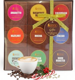 Ground Coffee Gift Set Christmas Ha...