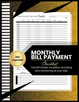 Bill Tracker with Monthly Bill Orga...