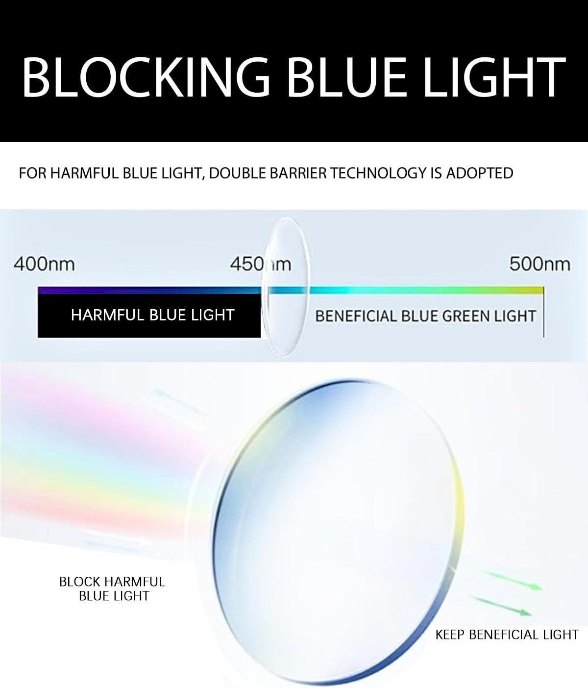 3 Pack Blue Light Blocking Glasses, Round Lightweight Readers Glasses, Anti Blue Light Computer Gaming Glasses Reading Glasses Anti Glare Anti Eyestrain for Women Men - Image 5