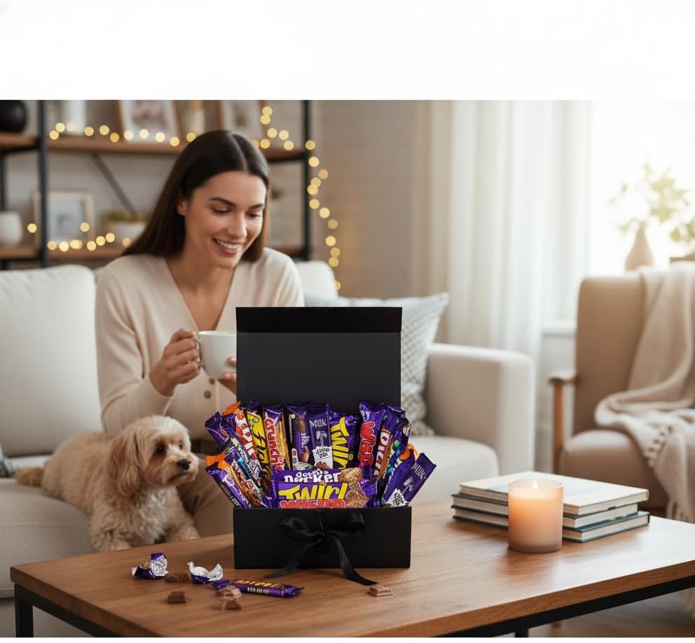 Luxury Chocolate Hamper Mega Selection Chocolate Gifts Box Ideal for Men's Birthday for Men Sweet Box | Womens Gift for Christmas Thank You Anniversary - Image 3